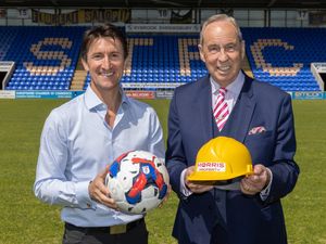 Supporting image for story: Shrewsbury Town announce Morris Property as new kit sponsor