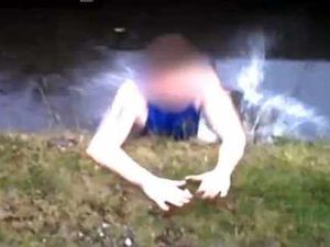 Supporting image for story: Dudley canal jumper fined after falling on his face