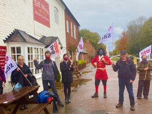 Supporting image for story: Michael Fabricant joins Stop HS2 protestors in Fradley