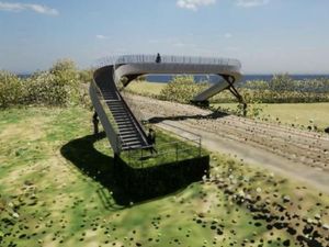 Supporting image for story: Controversial railway footbridge near Craven Arms given the green light