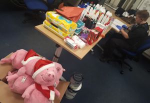 The wide array of goods stolen during the spree