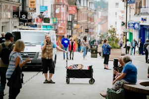 Despite shops reopening footfall has been down