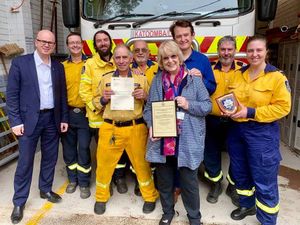 Supporting image for story: Solidarity sent 10,000 miles from Shropshire firefighters to volunteers battling bush fires in Australia