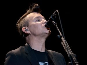 Supporting image for story: Blink-182 rocker Mark Hoppus reflects on cancer treatment in Thanksgiving post