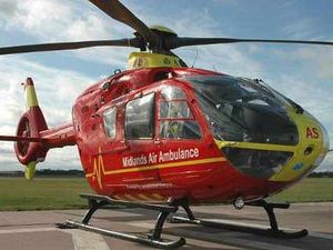 Supporting image for story: Driver airlifted from Church Stretton crash site