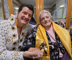 Memphis Mike with Hazel Robinson