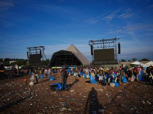 Supporting image for story: Glastonbury clean-up under way as 2024 music festival comes to an end
