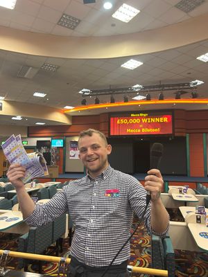 Billy Slater, of Mecca Bingo, Bilston