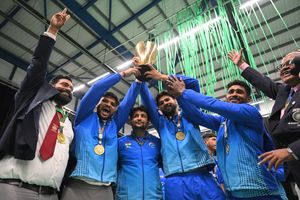 India lifted the men's trophy to cap a successful week of competition