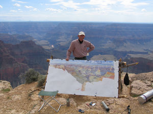 Supporting image for story: Artist and explorer Tony Foster hopes his work moves people to protect planet