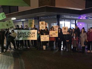 Supporting image for story: Parents unhappy at changes to school catchment areas in Telford turn out in numbers