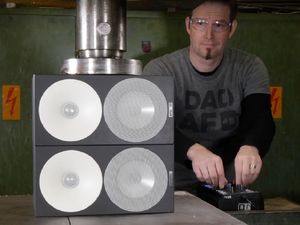 Supporting image for story: How does a hydraulic press work? YouTube's resident expert explains all
