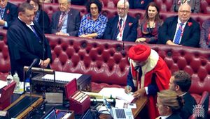 Lord Kuldip Sahota on his first day in the House of Lords