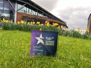 Supporting image for story: Telford's BuildFifty5 Living 'thrilled and honoured' to collect award 