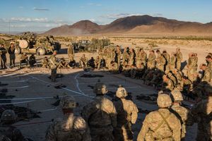 Some intense and stormy weather was thrown up in the desert