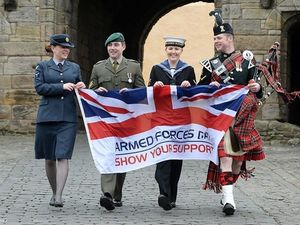 Supporting image for story: Shrewsbury Castle family fun in celebration of Armed Forces Day 