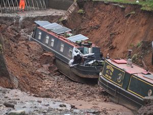 Supporting image for story: 'I am lucky to be alive': Boater left homeless after beloved barge swallowed in Whitchurch canal disaster