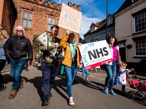 Supporting image for story: Rallying cry to save Shropshire's maternity units