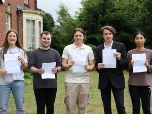 Supporting image for story: Kidderminster students and staff celebrate 'outstanding' results