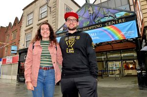 Rhiannon Williams and Aaron Friend