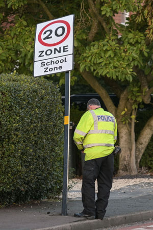 The scene in Sutton Coldfield. Photo: SnapperSK