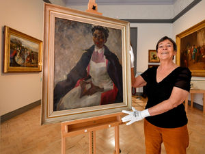 Supporting image for story: Wolverhampton playwright appeals for help to seek mystery behind painting