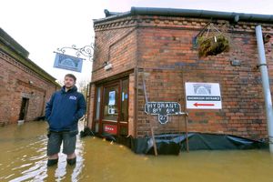 Assistant floor manager Jordan Harris outside Ironbridge Interiors