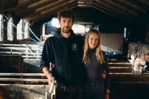 Ian Steele and partner Stephanie