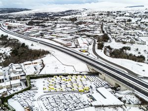 Supporting image for story: Tens of thousands without power as Storm Goretti wreaks havoc across UK