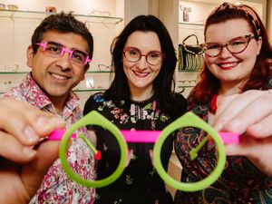 Supporting image for story: Market Drayton opticians on trend after national award shortlist