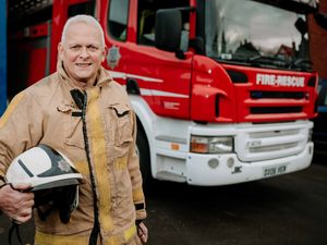 Supporting image for story: Shropshire firefighter Phil steps down after 43 years