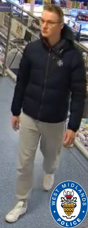 Pictured: Do you know this man? Police want to talk to him after cash was taken from a man's bag 