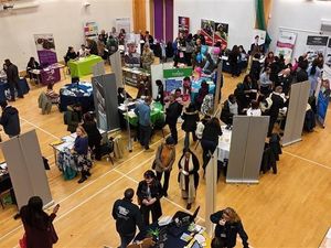 Image of job fair held by IPS Employment Services in Wolverhampton. 