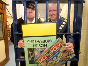 Supporting image for story: Go to jail! Shrewsbury Monopoly game launched at Dana Prison