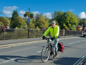 Supporting image for story: Bridgnorth climate enthusiast to cycle length of River Severn