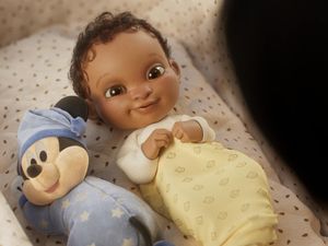 Supporting image for story: Final part of Disney festive trilogy tells story of girl welcoming baby sibling