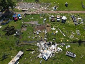 Supporting image for story: 22 dead as powerful storms leave trail of destruction across several US states