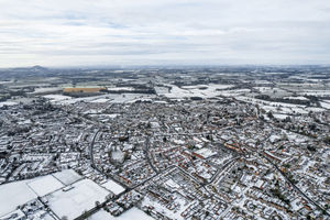 A snowy Newport, captured on Tuesday, January 6. Photo: Euan Manning Photography