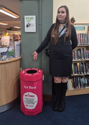 Imogen Laverick at Dudley Library