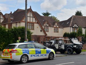 Supporting image for story: Dog killed as car rams gates and shots fired at Wolverhampton house in late-night attack