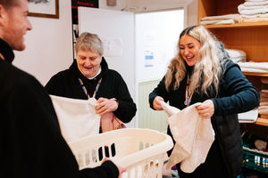 Ethan Green, Ursula Howells and Beth Petersohn 