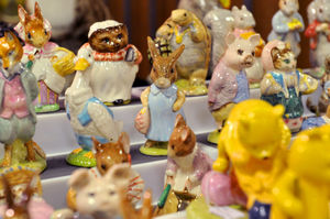 A range of items were on show at the antiques fair in Stafford.