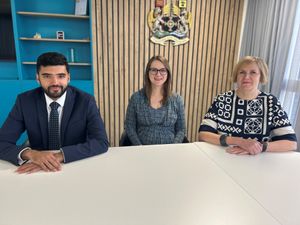From left – Raj Kandola, Henrietta Brealey and Helen Bates