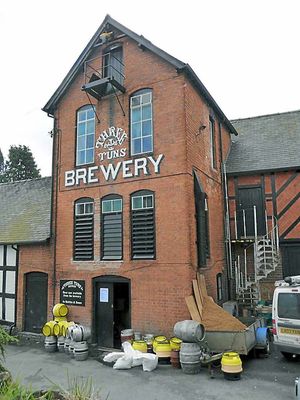 The Three Tuns Brewery in Bishop's Castle regularly attracts visitors from all over the world