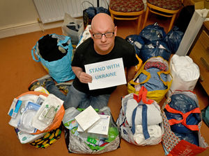 Supporting image for story: Donations being gathered in Black Country to help people in Ukraine amid Russian invasion