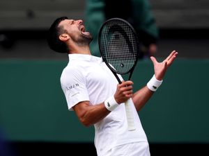 Supporting image for story: Novak Djokovic recovers from his worst first set at Wimbledon to reach quarters