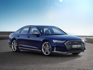 Supporting image for story: Audi adds V8 oomph to S8 as saloon gets update