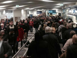 Supporting image for story: Chaos warning as derby day fans and Christmas shoppers flood Birmingham