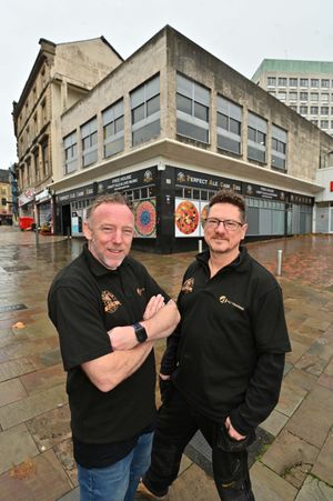 Andy Evans and Nicc Bennett are bringing the former Mike Lloyd Music shop back to life as the Perfect Ale Cask & Keg bar