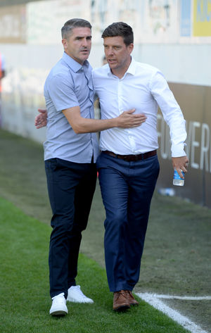 Darrell Clarke and Ryan Lowe